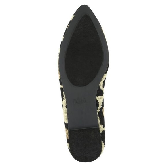 New MIA Corrine Knit Flats Leopard Print, US Sizes 7.5, 8.5 - Picture 3 of 4